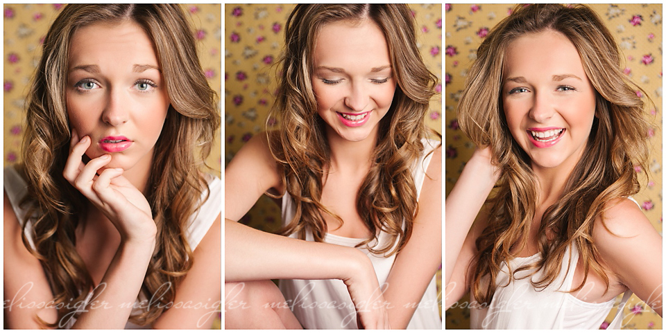 Teen Model Singer Actress Hailey Young Studio Headshots by Melissa Sigler Photography