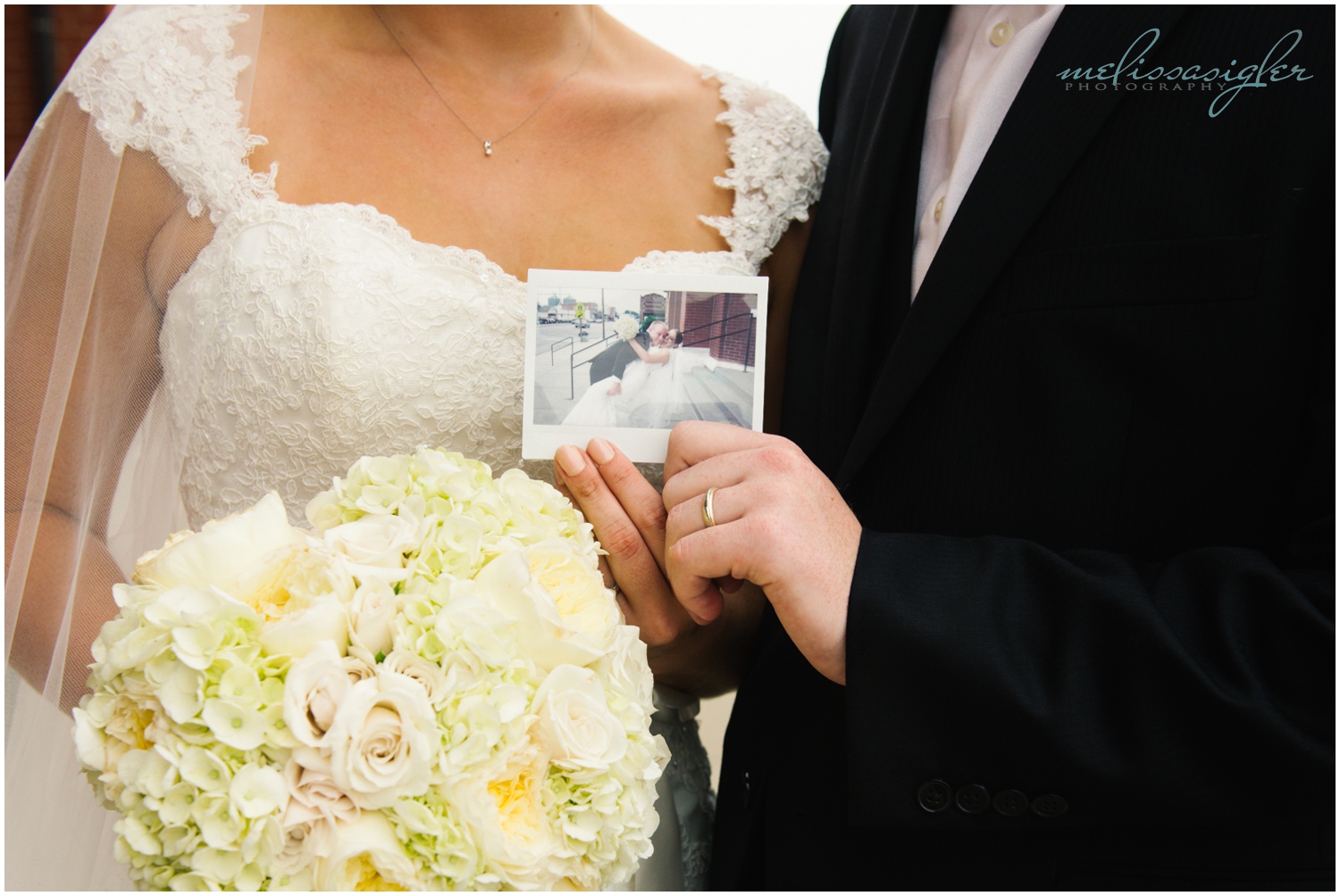 Polaroid fun-Kansas City Wedding Photographer Melissa Sigler-2013-Columbus, Missouri