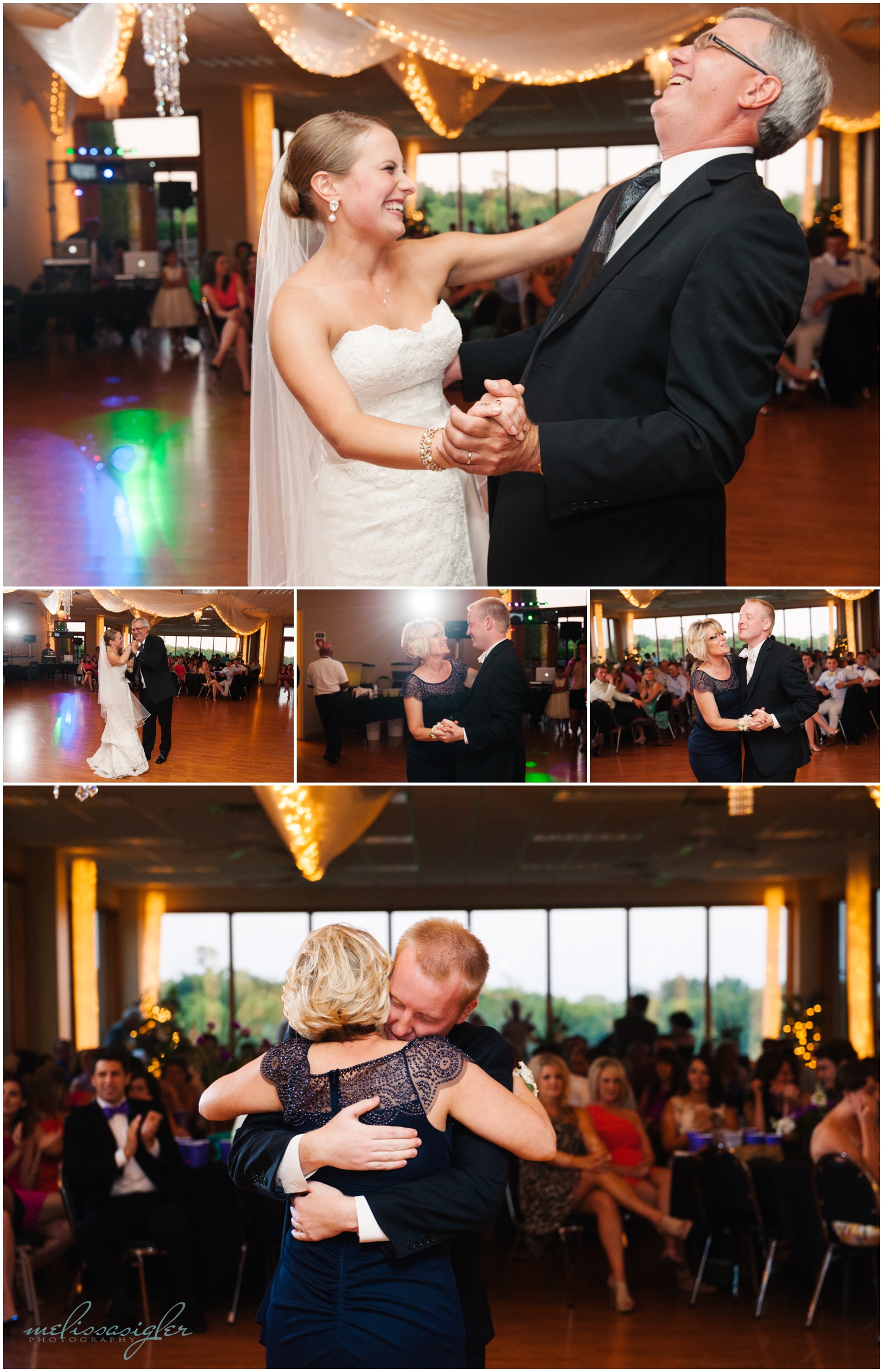 Father of the bride dance-Mother of the groom dance-Kansas City Wedding Photographer Melissa Sigler-2013-Blue Springs, Missouri