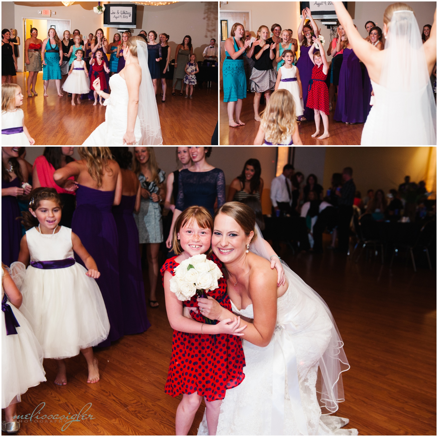Bouquet toss-Kansas City Wedding Photographer Melissa Sigler-2013-Blue Springs, Missouri