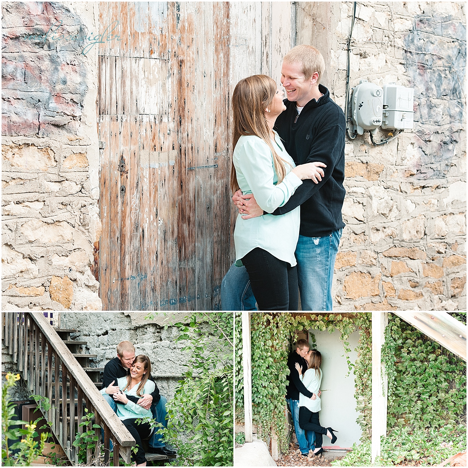 Melissa Sigler Photography-Lawrence Wedding Photographer-Maggie and Ethans Engagement Portraits