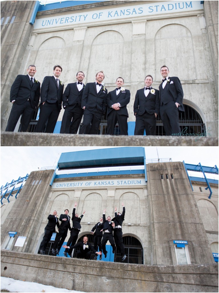 Lawrence Kansas Wedding Photographer-University of Kansas-Memorial Stadium