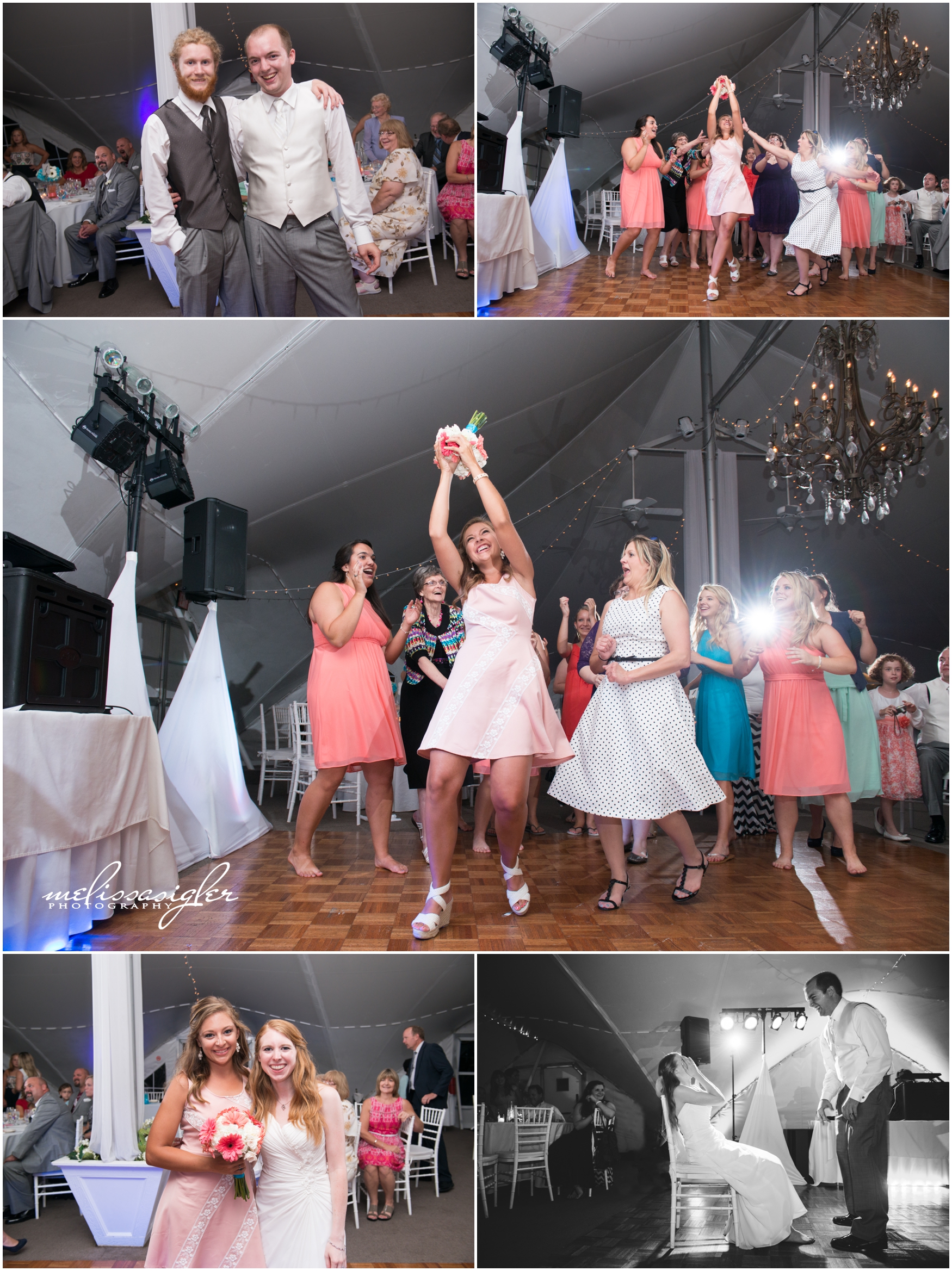 Longview Mansion wedding reception by Melissa Sigler Photography