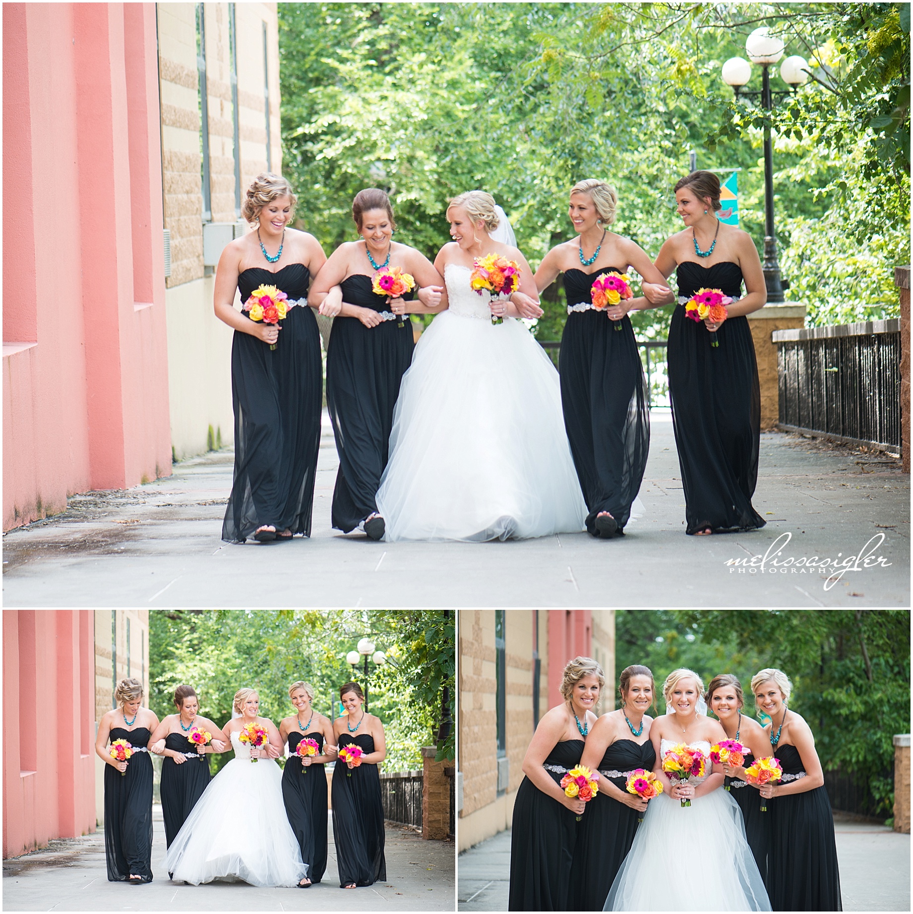 Bridal Party in Lawrence Kansas by Melissa Sigler Photography