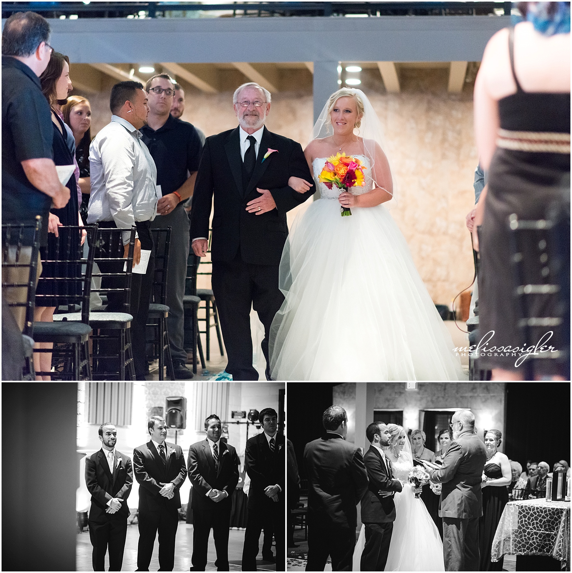 Wedding at Macelis Banquet Hall by Melissa Sigler Photography