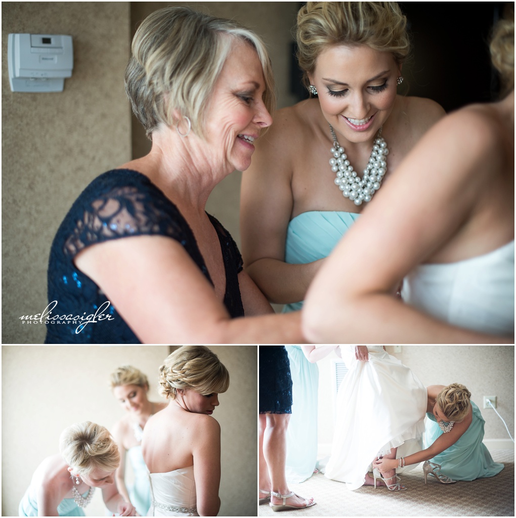Wedding in Topeka by Kansas City wedding photographer Melissa Sigler