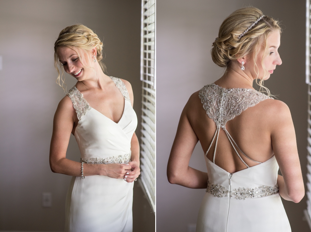 Beautiful wedding gown Lawrence Kansas