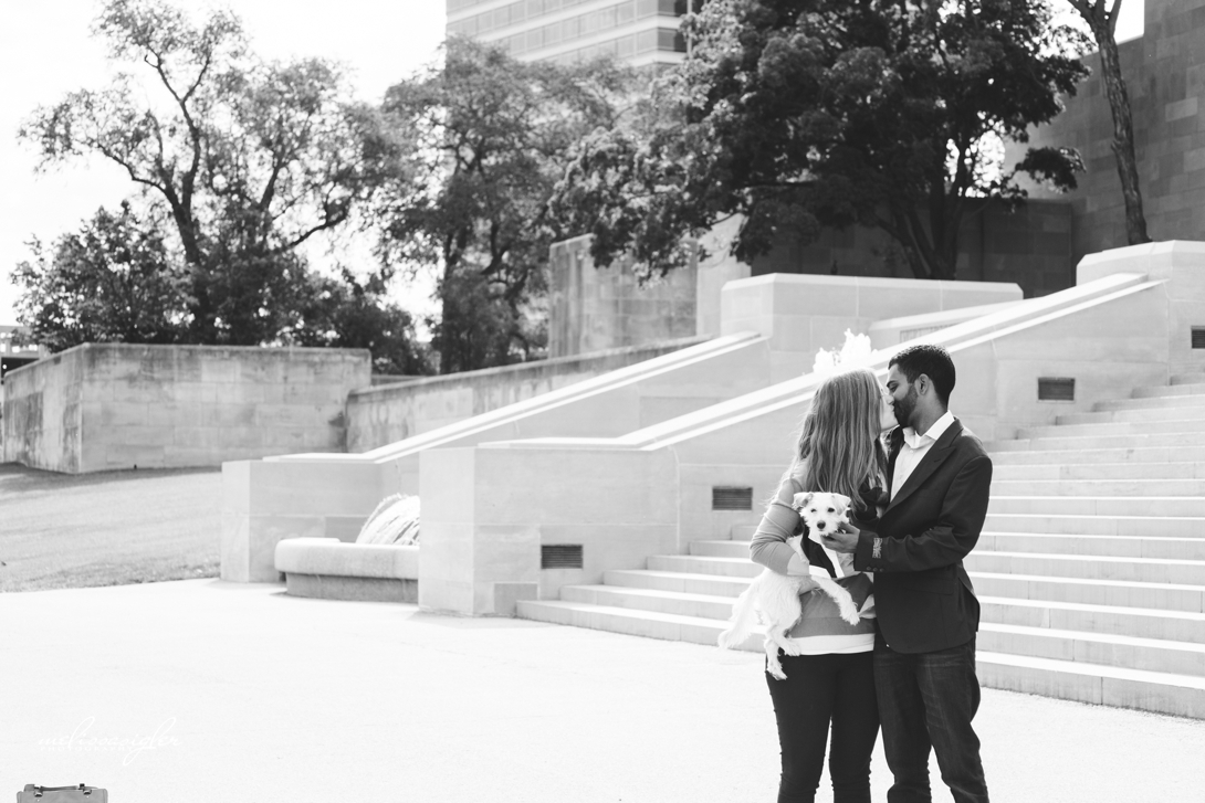 Liberty Memorial wedding proposal Kansas City