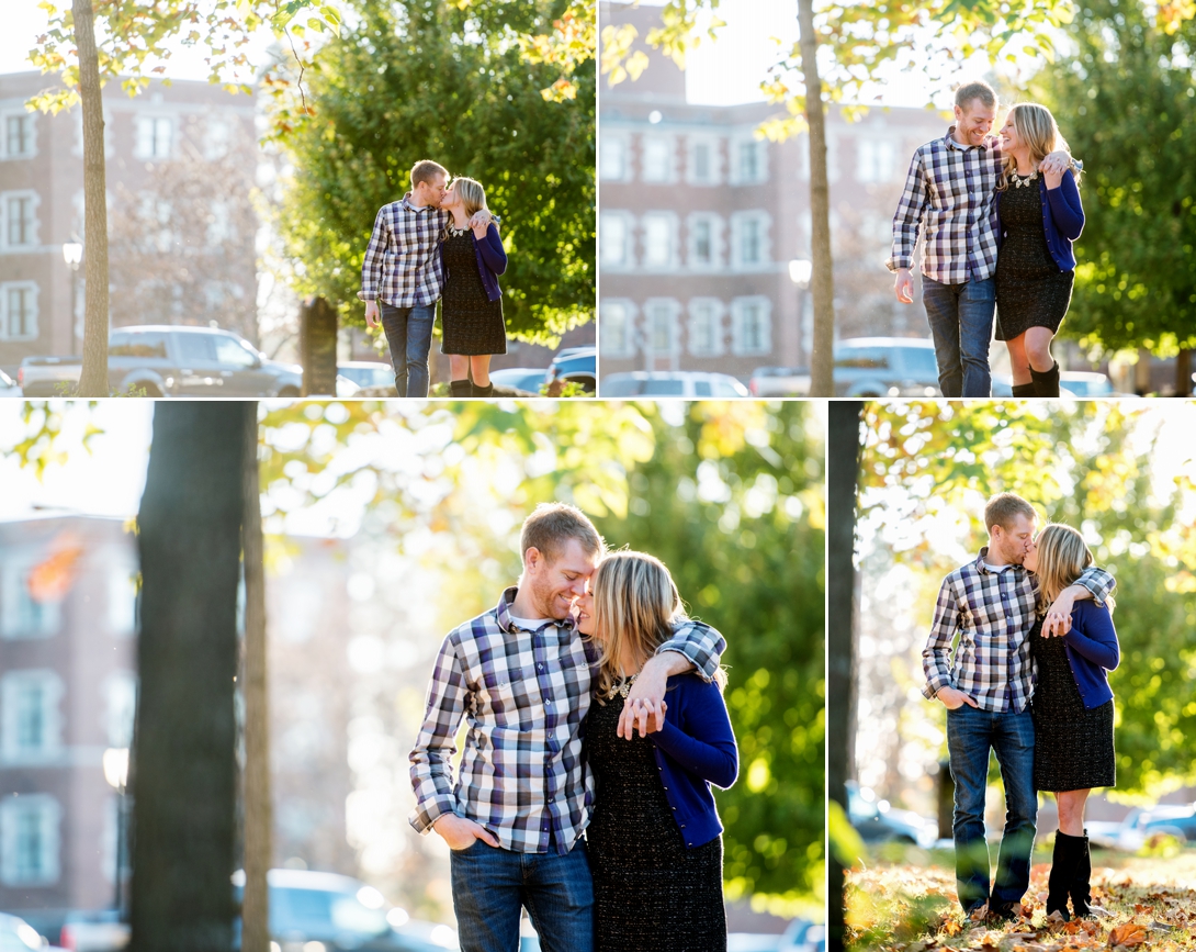 Beautiful Fall Engagement Session in Atchison