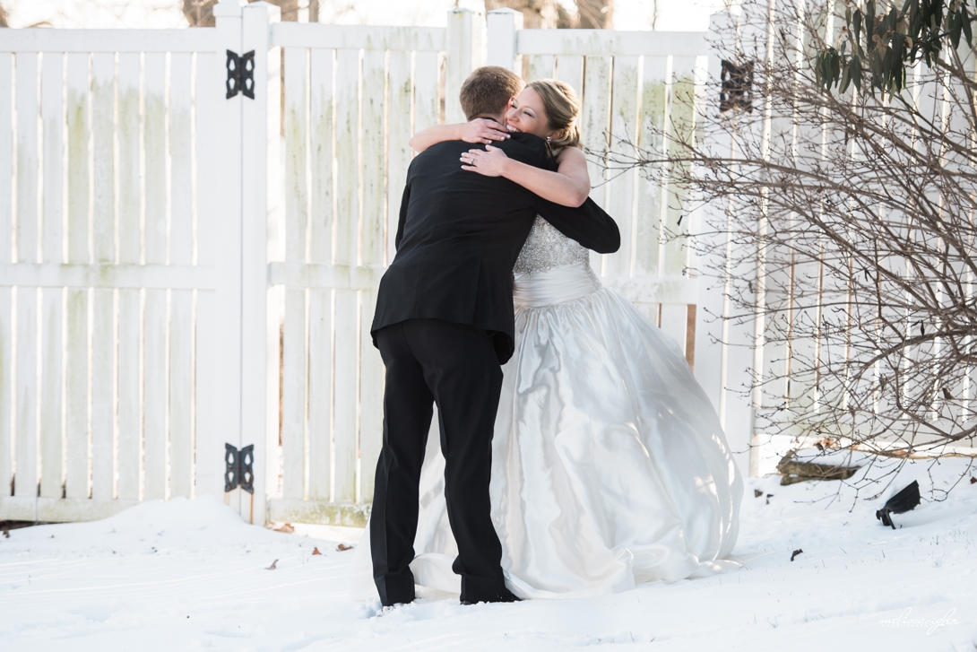 Winter wedding in Kansas City