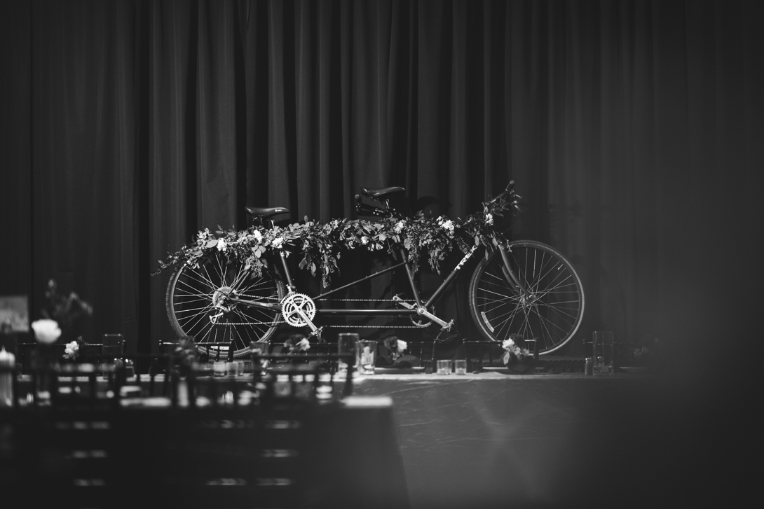 Tandem Bike Wedding Theme
