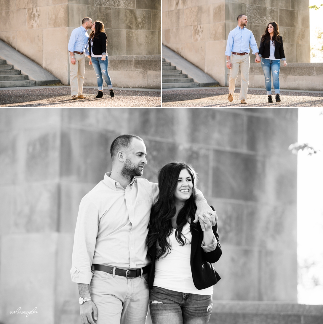Beautiful engagement session in Kansas City