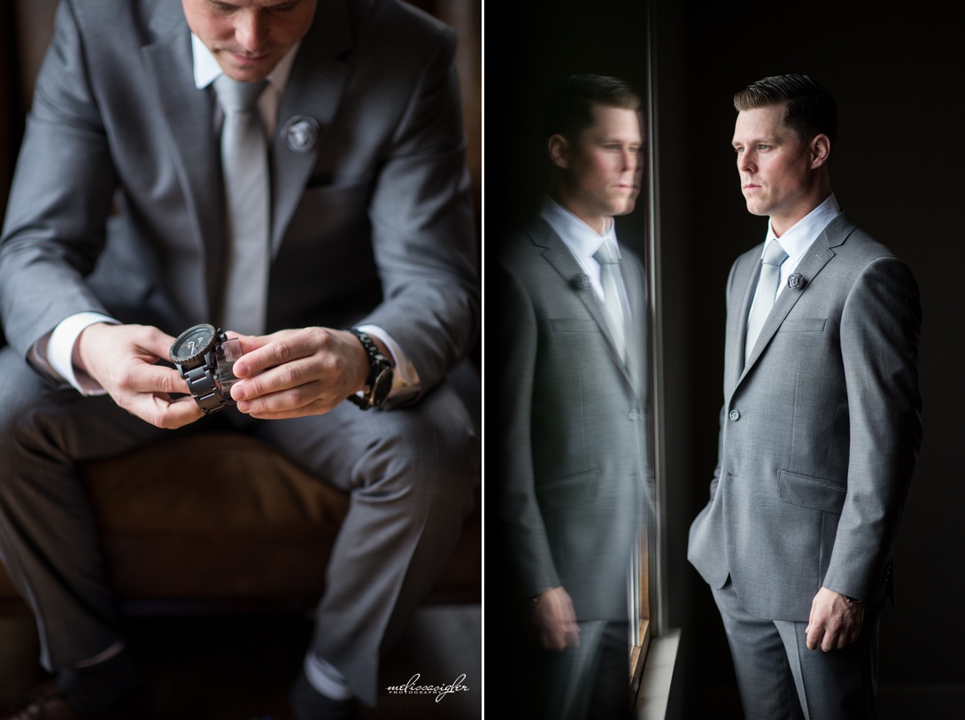 Portrait of groom Kansas City