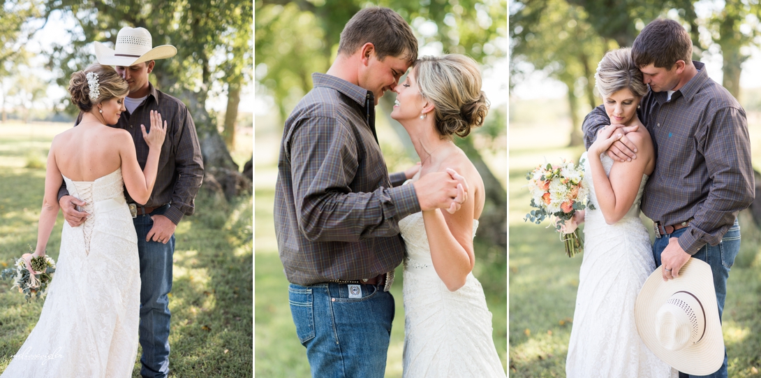 Kansas wedding in the country