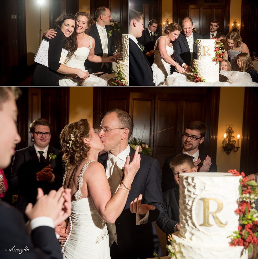 Christmas inspired wedding at Webster House