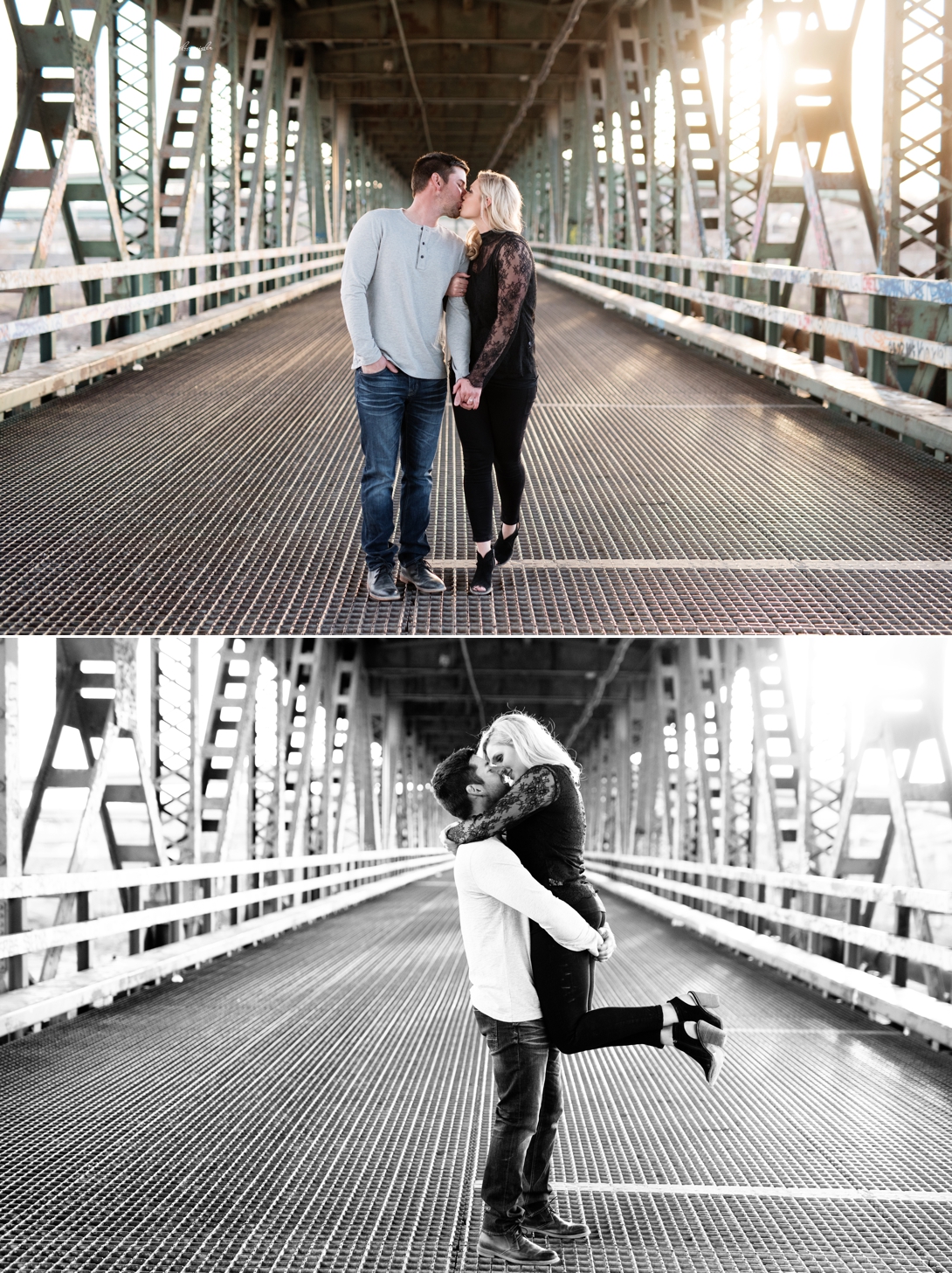 Engagement session in the city