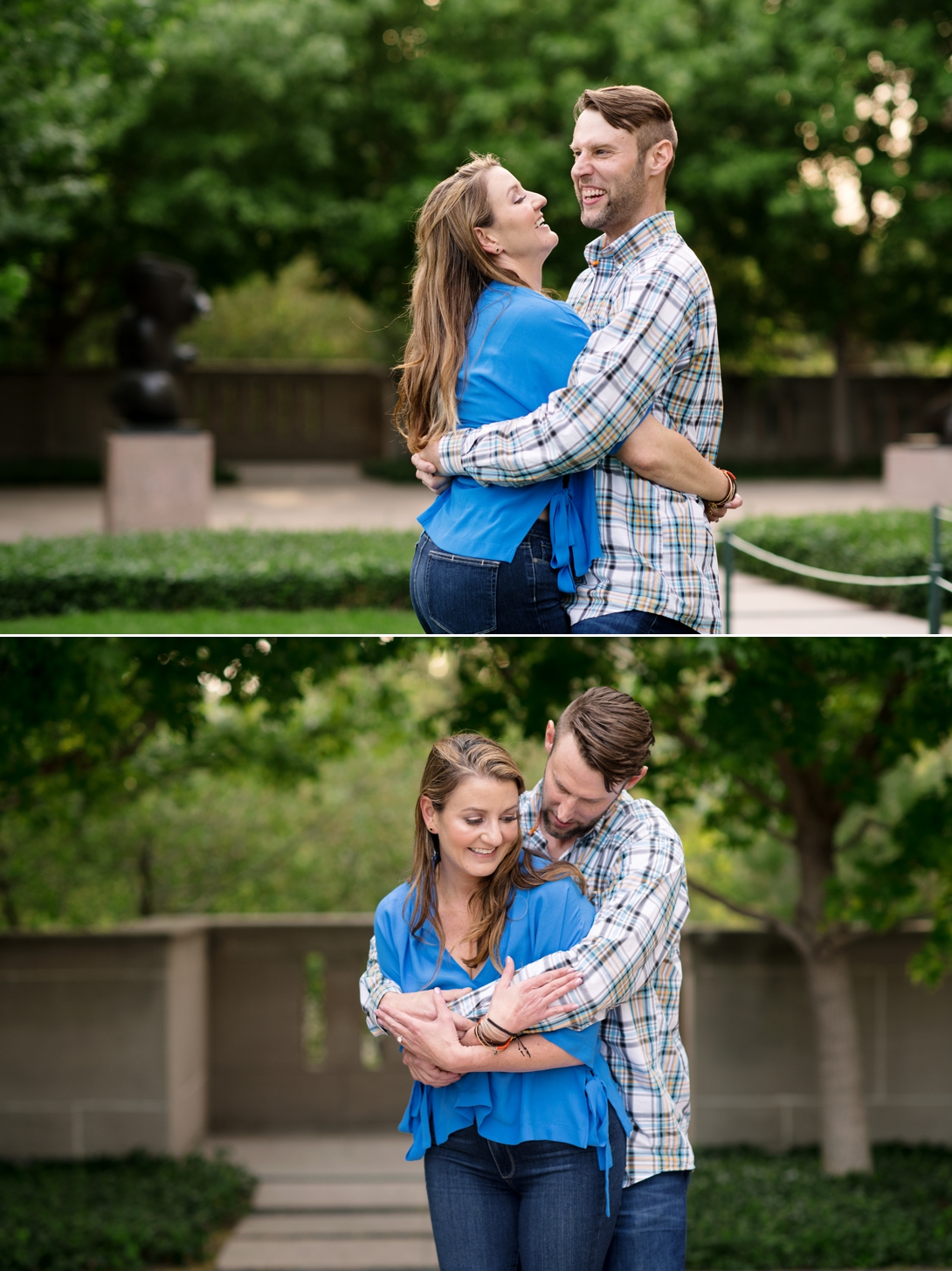 Nelson-Atkins Spring Engagement Session