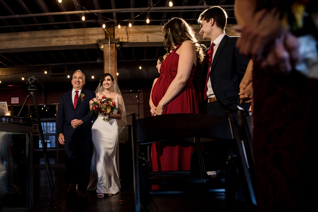 toms town covid wedding story